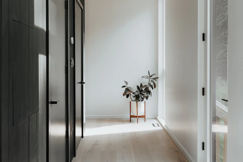 Hallway & stairs flooring idea
