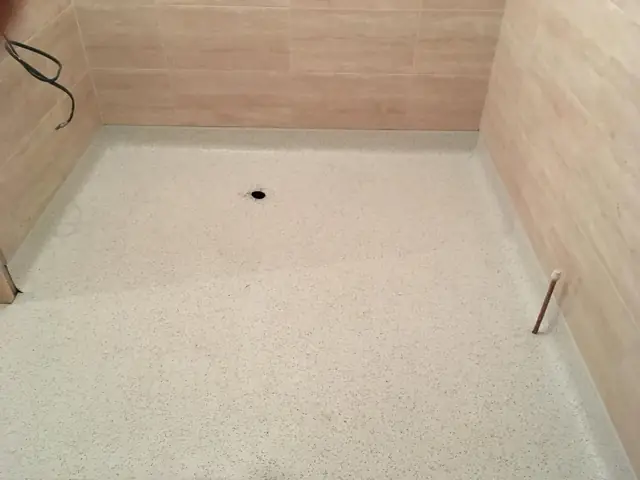 Subfloor prepared and levelled